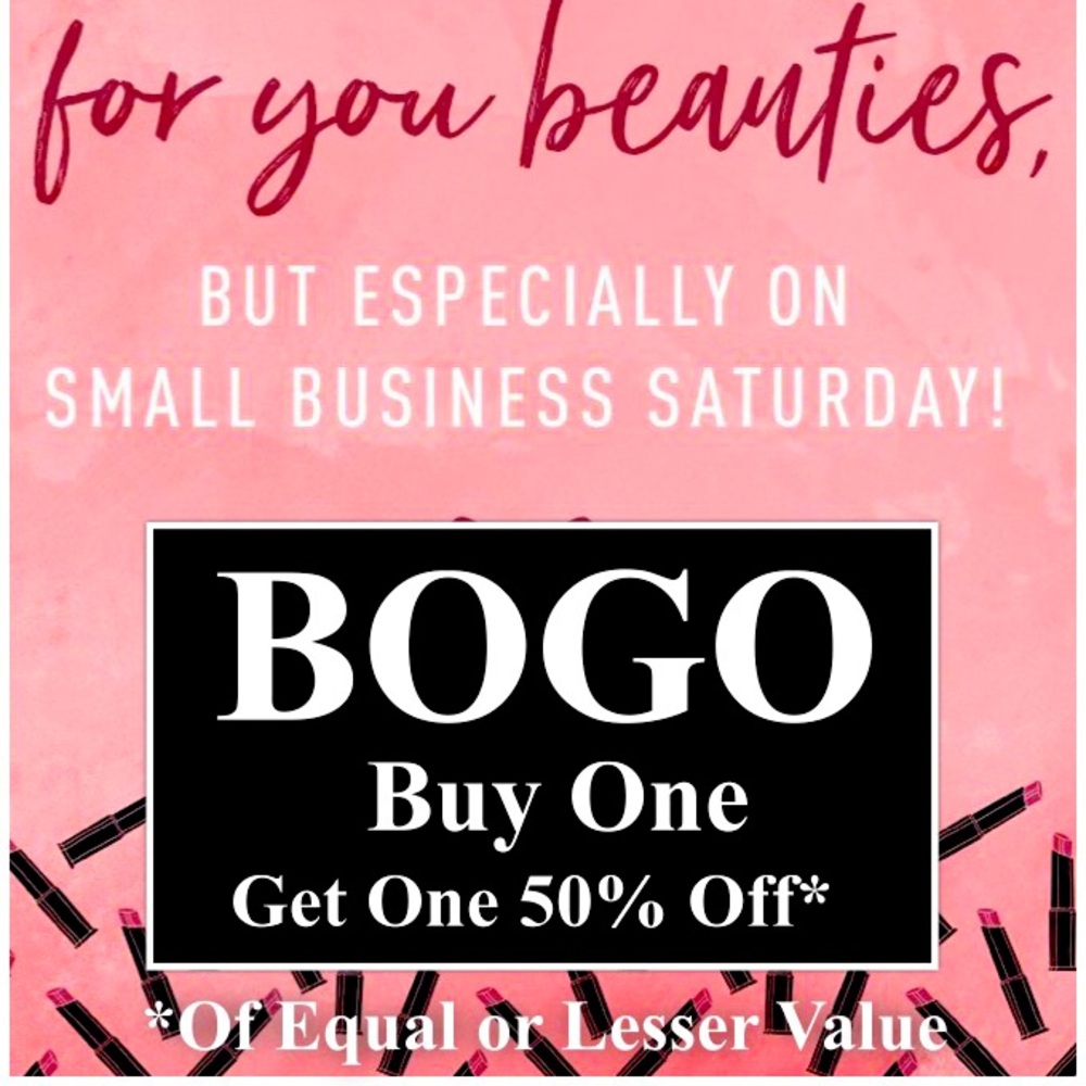 Mary Kay BOGO on Small Business Saturday